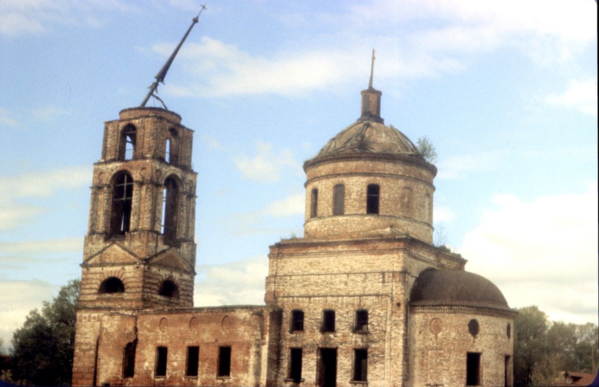 документальные фотографии. Церковь Казанской иконы Божией Матери, Фомиха (Камешковский район, Владимирская область)