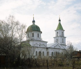 Большое Руново (погост Спас-Детчин). Церковь Спаса Преображения