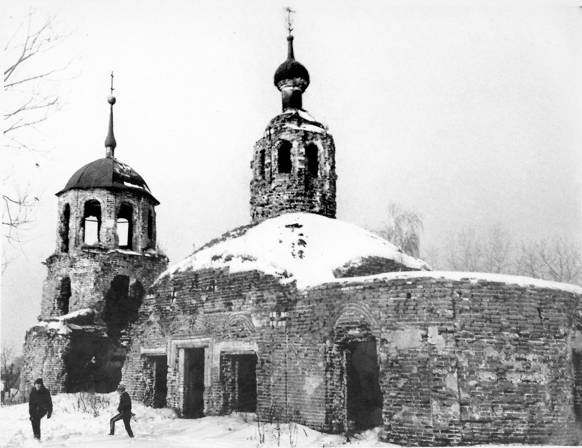 Церковь Богоявления Господня, Баскачи (Каширский городской округ, Московская область). фасады