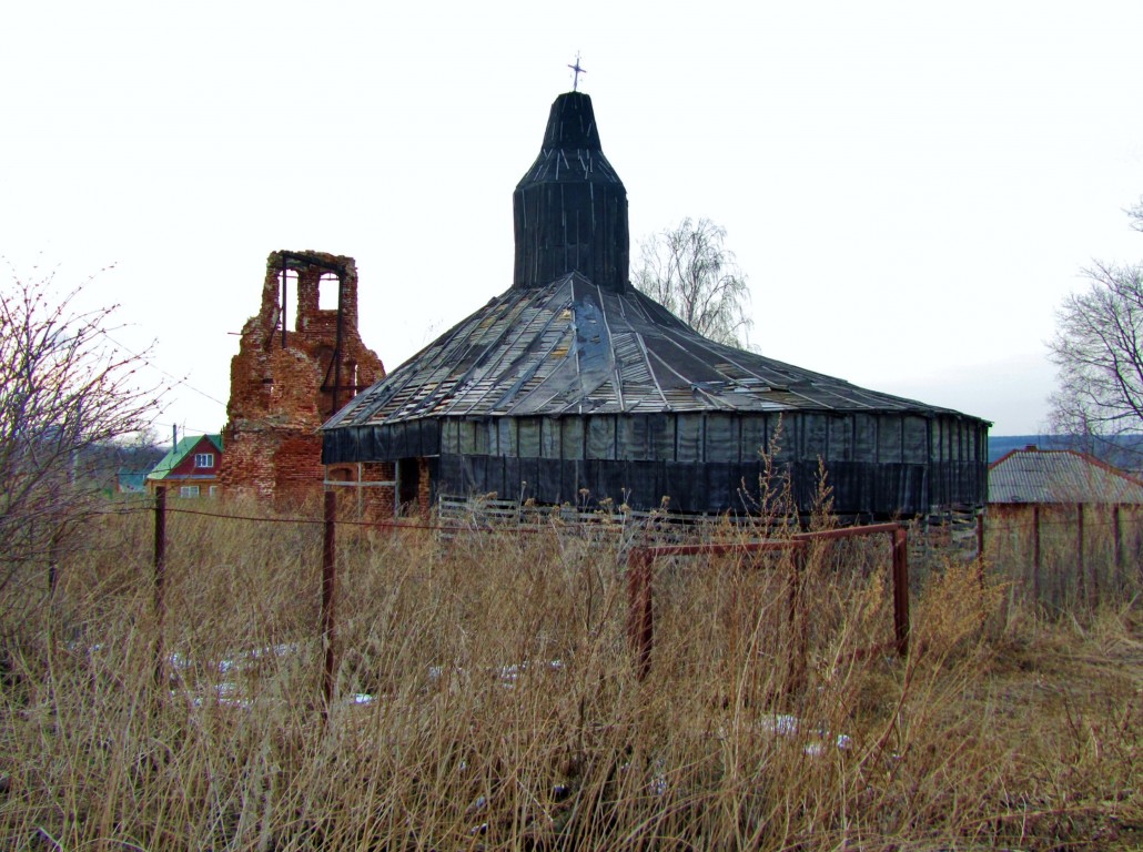 Церковь Богоявления Господня, Баскачи (Каширский городской округ, Московская область). фасады