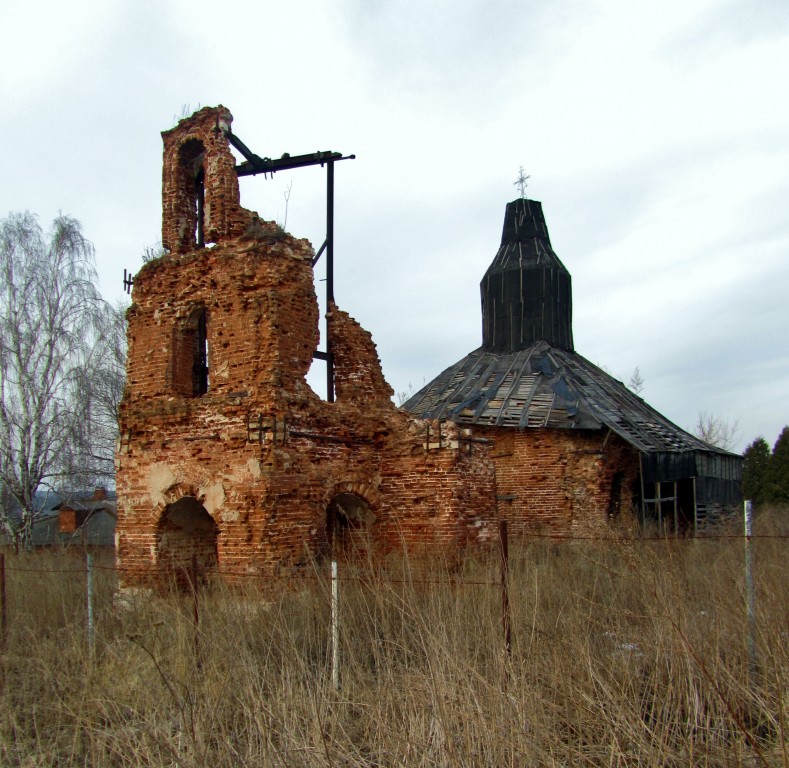 Церковь Богоявления Господня, Баскачи (Каширский городской округ, Московская область). фасады