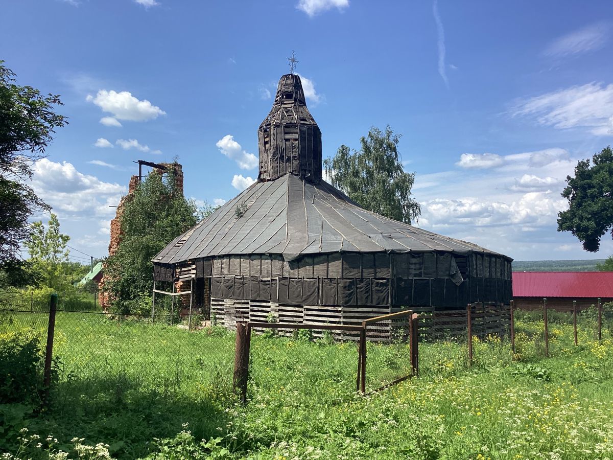 Церковь Богоявления Господня, Баскачи (Каширский городской округ, Московская область). фасады