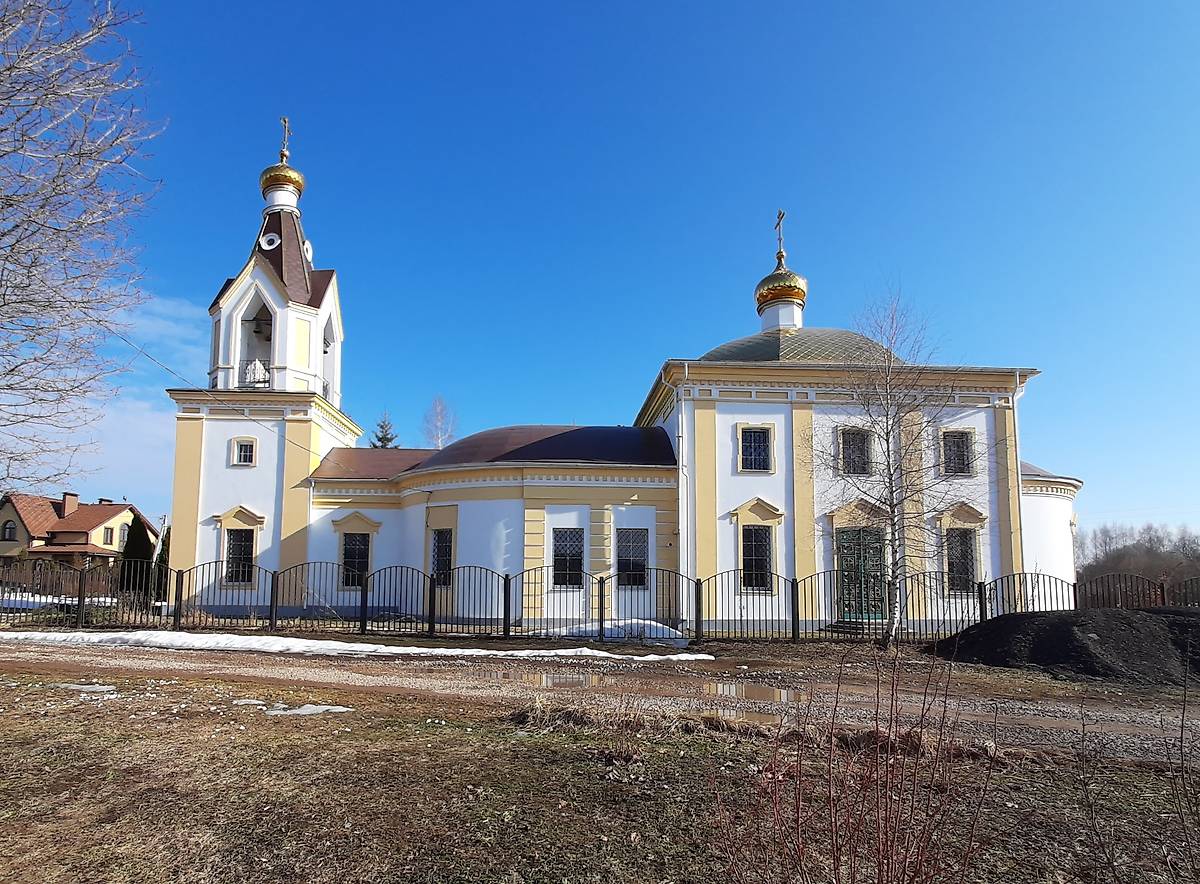 фасады. Церковь Иоанна Богослова, Ярлыково (Дзержинский район, Калужская область)