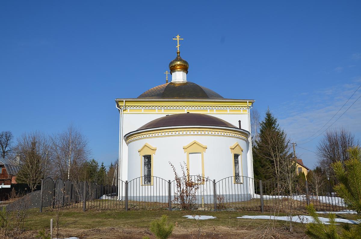 фасады. Церковь Иоанна Богослова, Ярлыково (Дзержинский район, Калужская область)