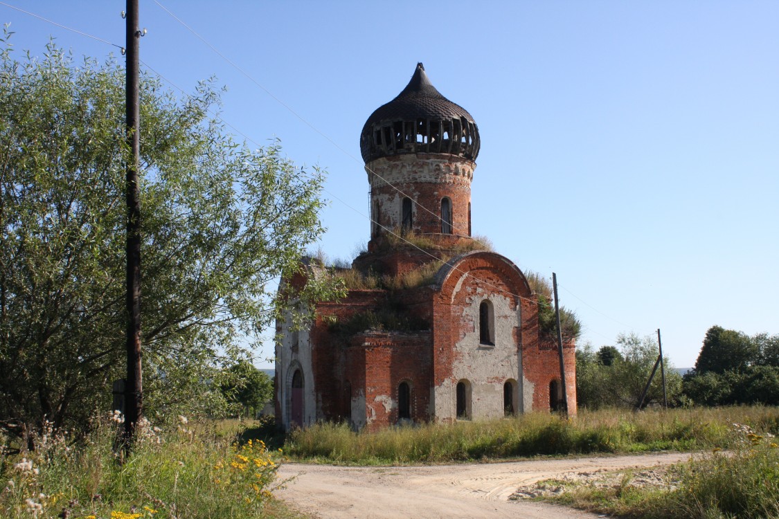 Заборовка. Церковь Благовещения Пресвятой Богородицы. фасады