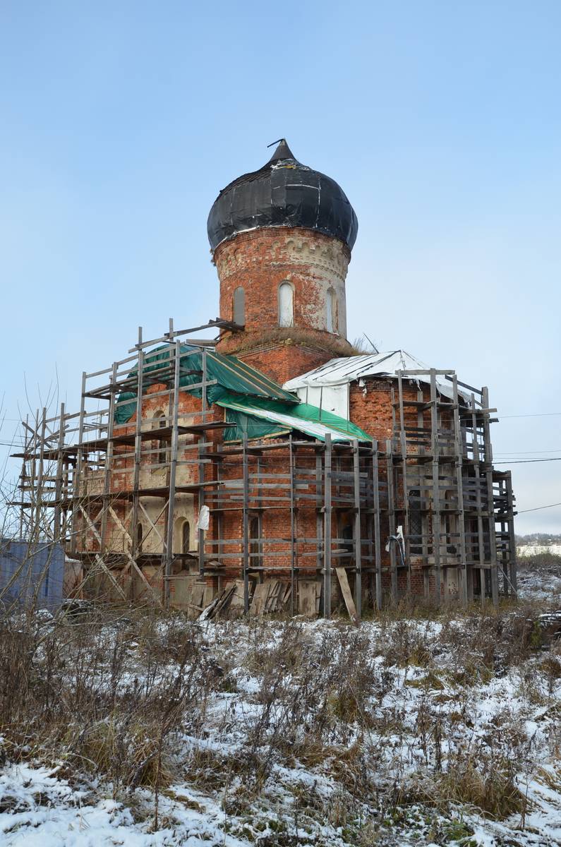 Церковь Благовещения Пресвятой Богородицы, Заборовка (Перемышльский район, Калужская область). документальные фотографии