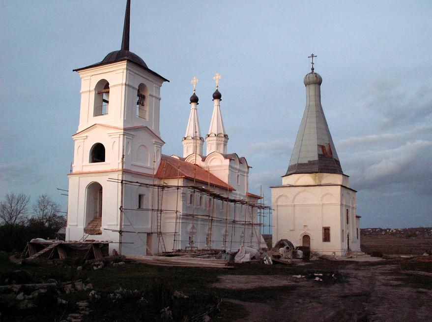 Спасо-Воротынский монастырь, Спас (Калуга, город, Калужская область). фасады