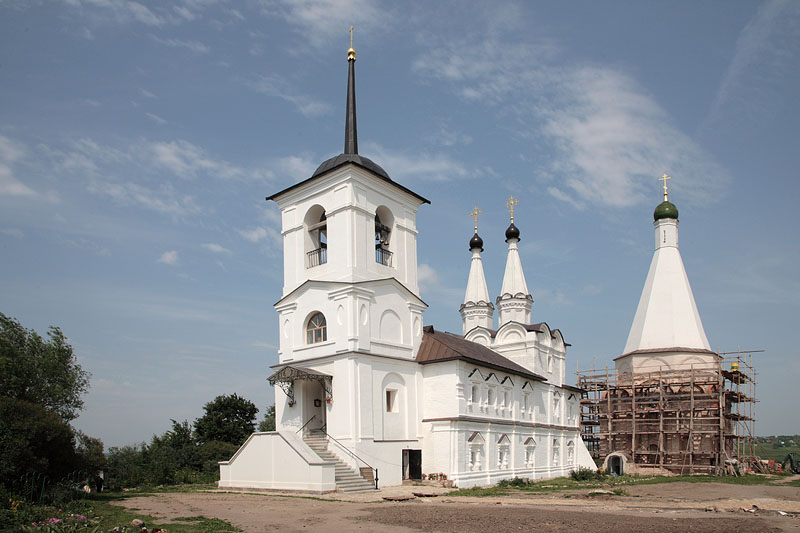 Спасо-Воротынский монастырь, Спас (Калуга, город, Калужская область). фасады