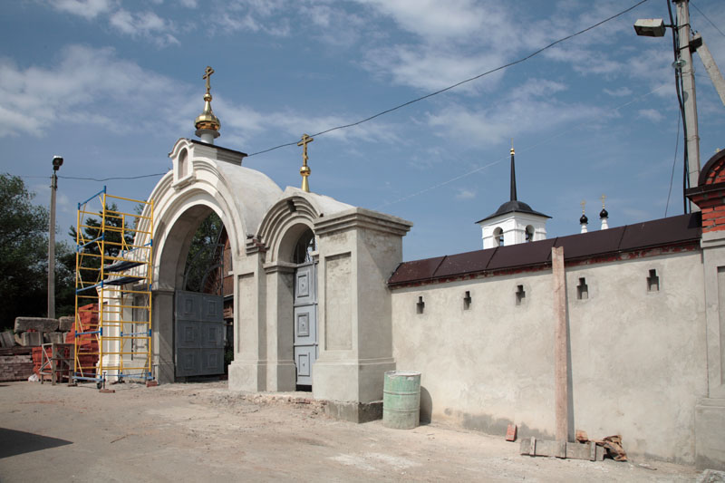 Спасо-Воротынский монастырь, Спас (Калуга, город, Калужская область). фасады