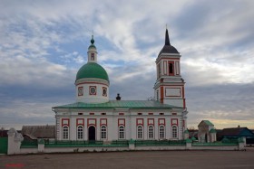 Нижние Прыски. Церковь Спаса Преображения