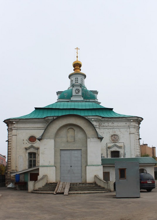 Тула. Церковь Флора и Лавра. фасады, Западный фасад