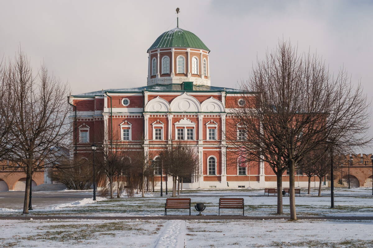 Кремль. Собор Богоявления Господня, Тула (Тула, город, Тульская область). фасады, Юго-восточный фасад