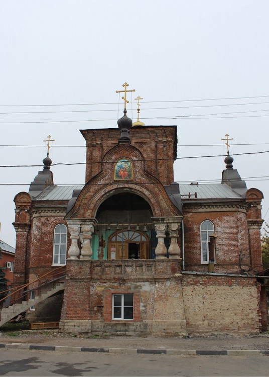 Тула. Церковь Илии Пророка. фасады, Западный фасад