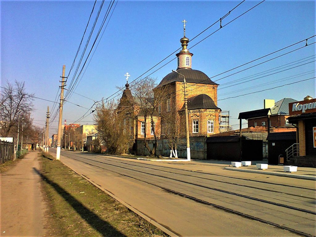 Тула. Церковь Илии Пророка. общий вид в ландшафте, Вид с юго-западной стороны