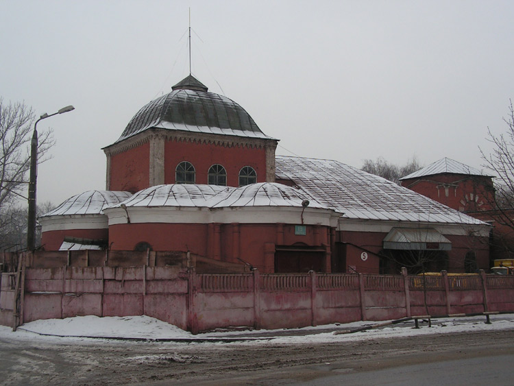 Тула. Церковь Успения Пресвятой Богородицы. общий вид в ландшафте