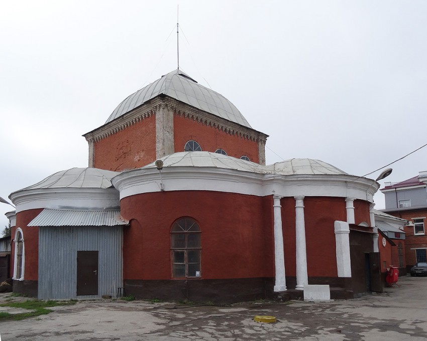 Тула. Церковь Успения Пресвятой Богородицы. общий вид в ландшафте