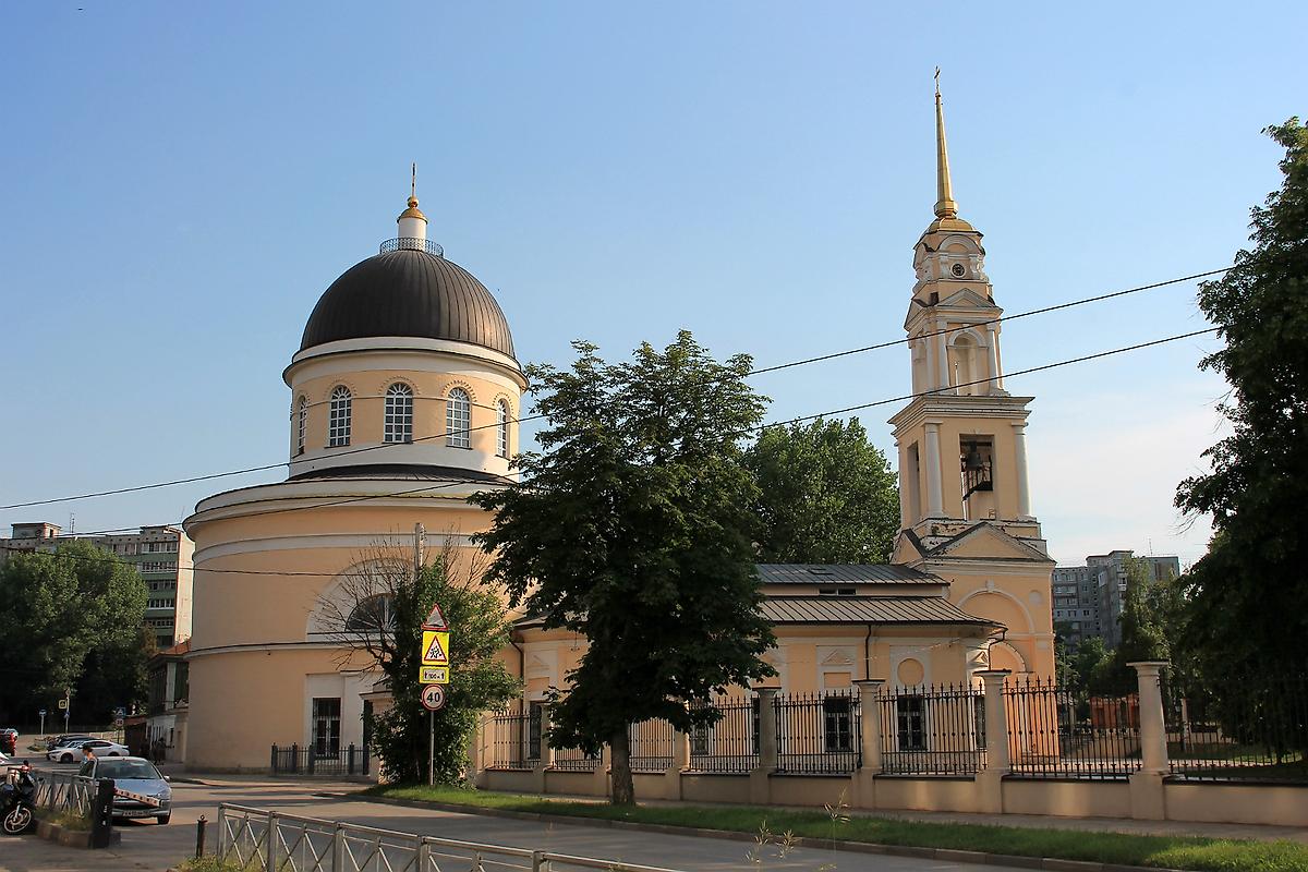 Вид с ул. Ленина, фасады. Церковь Петра и Павла, Тула (Тула, город, Тульская область)