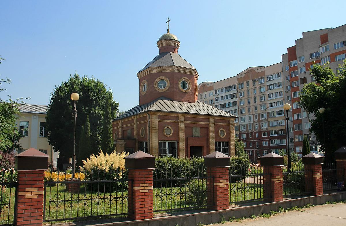 общий вид в ландшафте. Церковь Донской иконы Божией Матери, Тула (Тула, город, Тульская область)