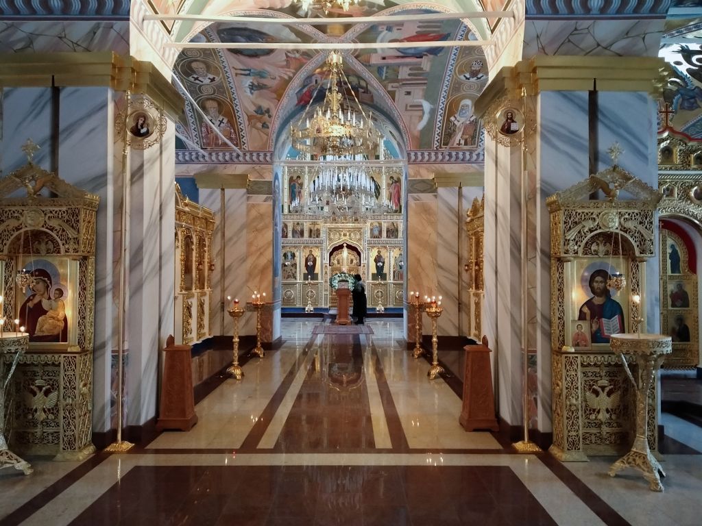Церковь Покрова Пресвятой Богородицы, Тула (Тула, город, Тульская область). интерьер и убранство, интерьер (общий вид)