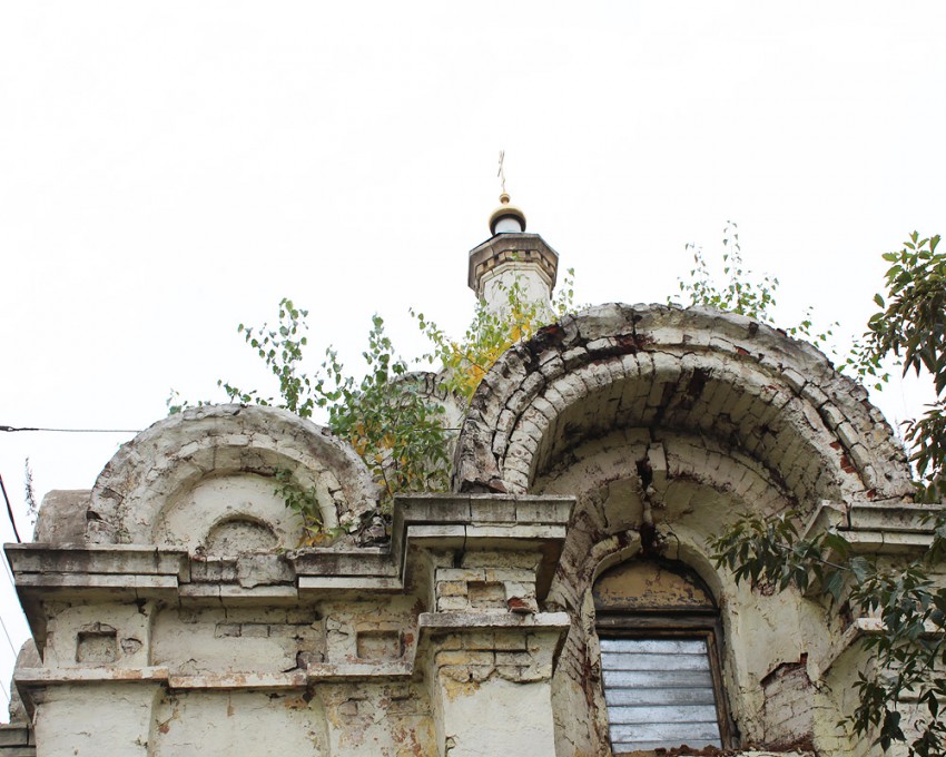 Часовня Параскевы Пятницы, Тула (Тула, город, Тульская область). архитектурные детали, Фрагмент заднего фасада