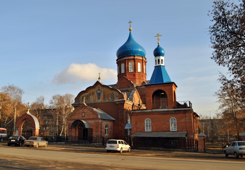 Церковь Покрова Пресвятой Богородицы, Тула (Тула, город, Тульская область). общий вид в ландшафте
