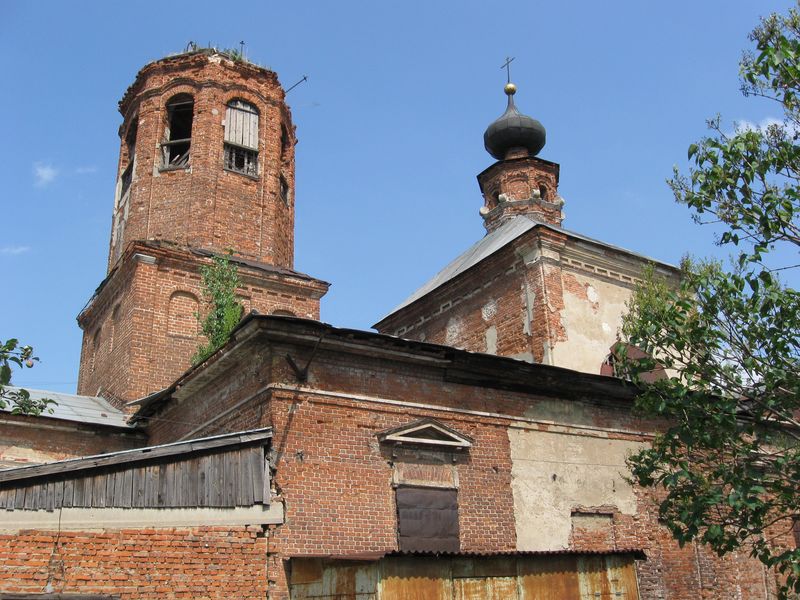 Тула. Церковь Рождества Христова в Чулковой слободе. архитектурные детали