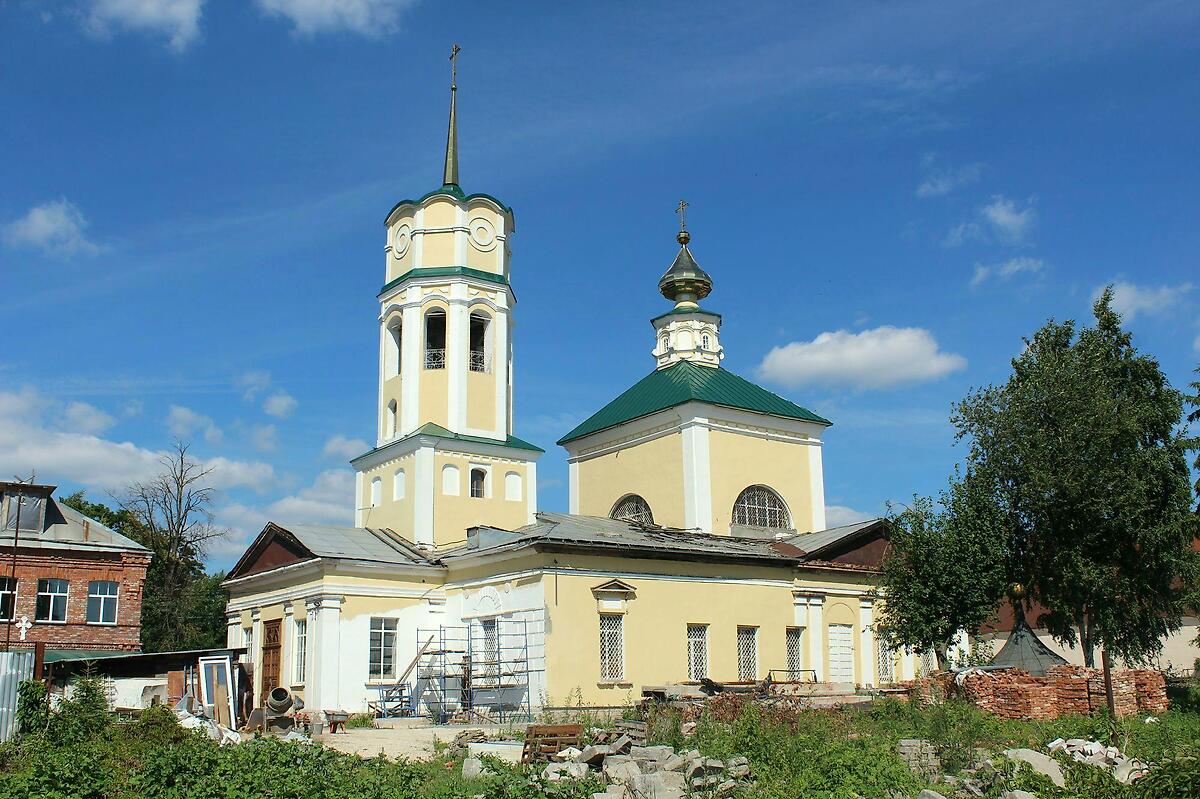 фасады. Церковь Рождества Христова в Чулковой слободе, Тула (Тула, город, Тульская область)