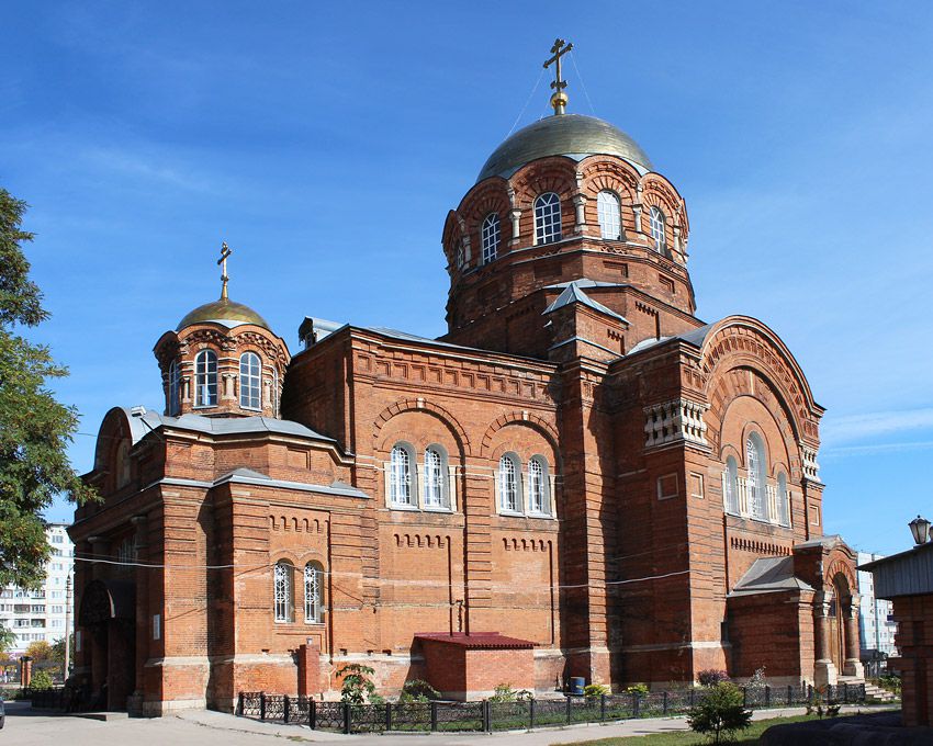 Церковь Сергия Радонежского, Тула (Тула, город, Тульская область). фасады, Вид с  юго-запада
