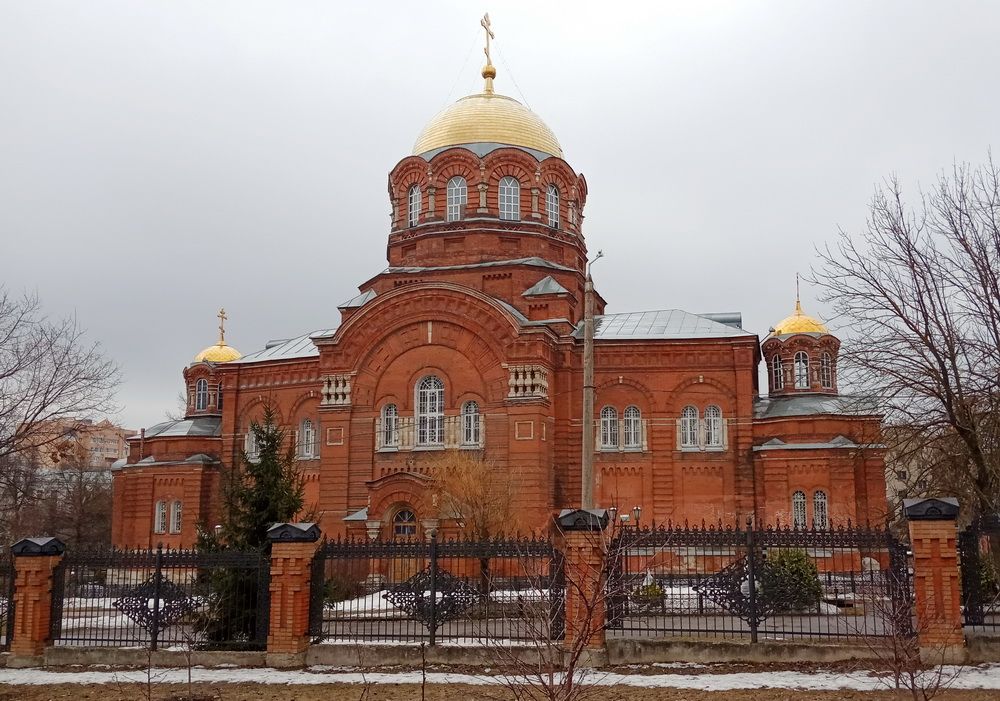 Тула. Церковь Сергия Радонежского. фасады