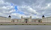 Домовая церковь Троицы Живоначальной при Гатчинском дворце, Дворец с аллеи Императора Павла Первого<br>, Гатчина, Гатчинский район, Ленинградская область