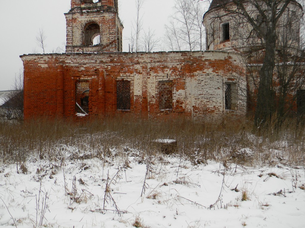 Филипково. Церковь Николая Чудотворца. архитектурные детали, Южный придел, освященный в честь Пророка Илии