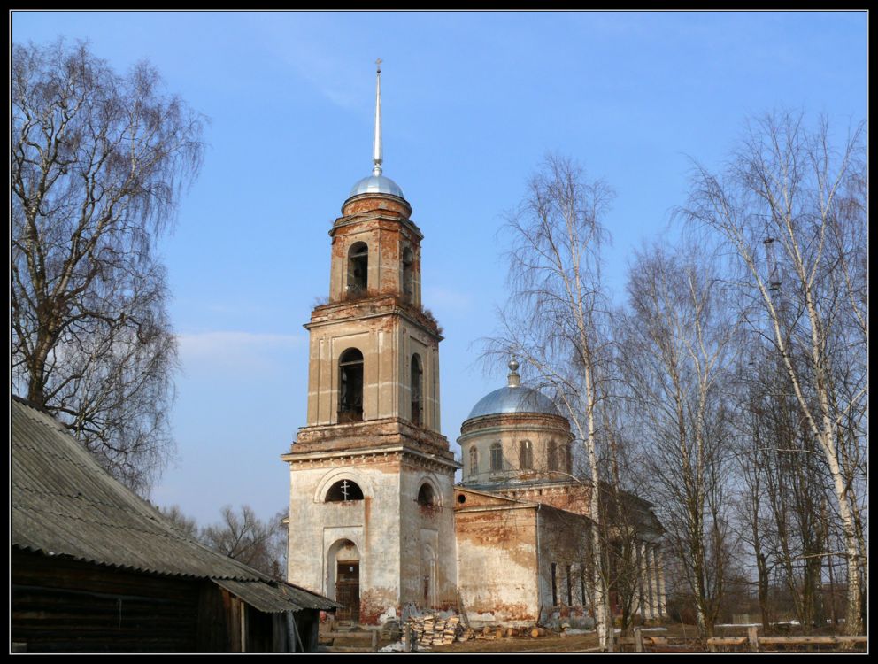 Юрьевское. Церковь Георгия Победоносца. фасады