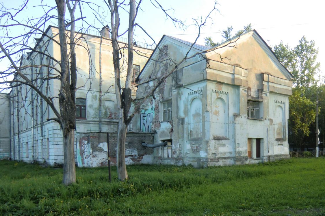 Колпино. Часовня Александра Невского. фасады, Вид на часовню с зеверо-западной стороны