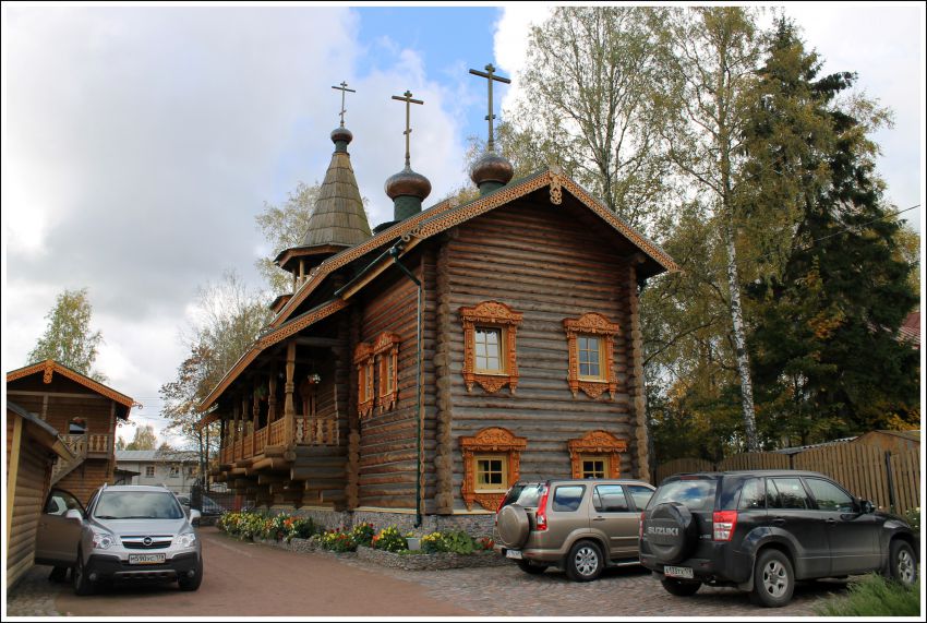 Выборгский район. Церковь Иоасафа Белгородского. фасады