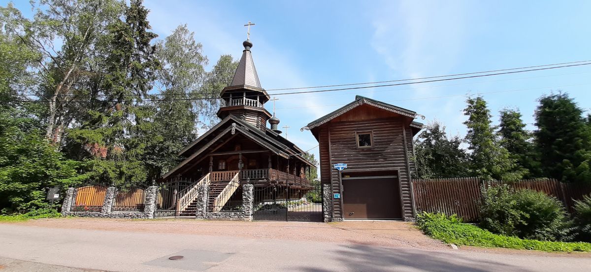Церковь Иоасафа Белгородского в Парголове, Выборгский район (Санкт-Петербург, г. Санкт-Петербург). фасады