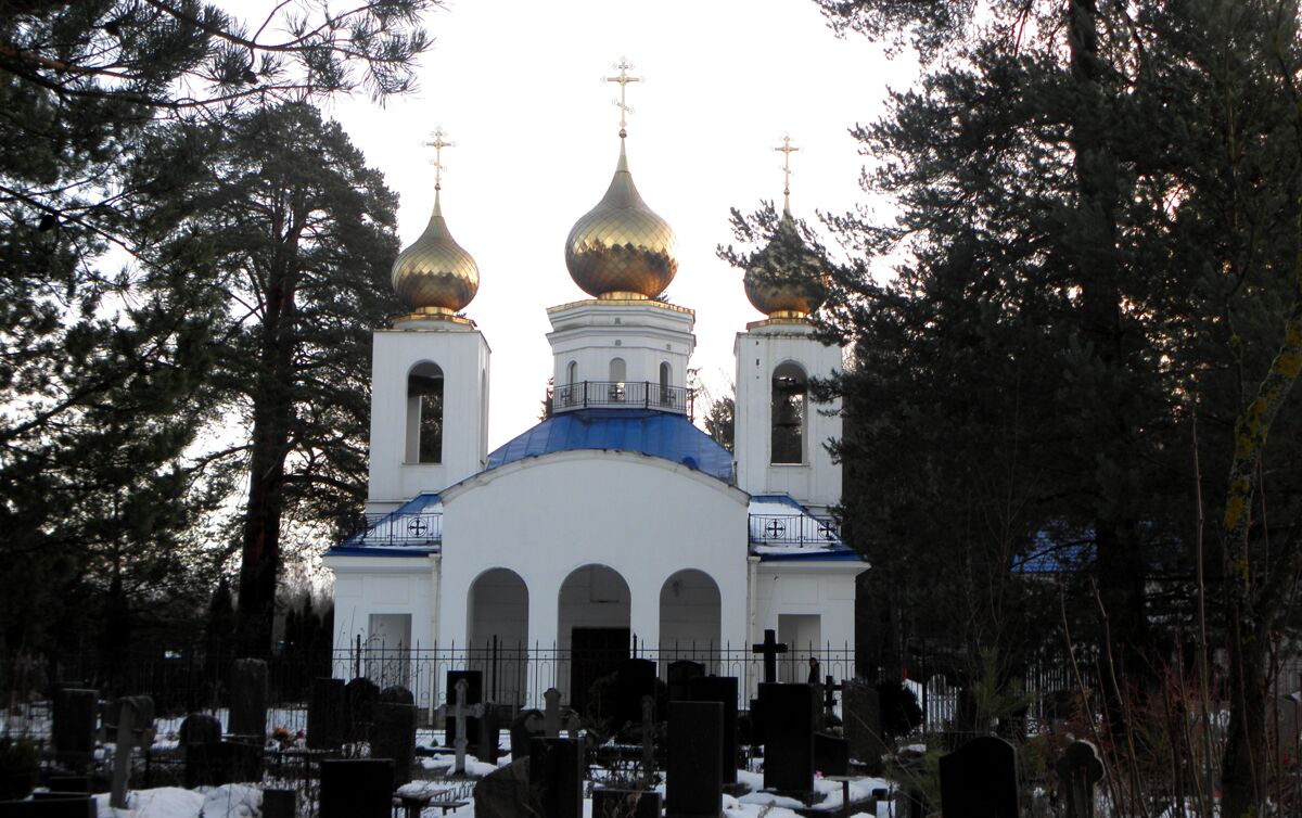 Церковь Успения Пресвятой Богородицы на Северном кладбище, Выборгский район (Санкт-Петербург, г. Санкт-Петербург). фасады