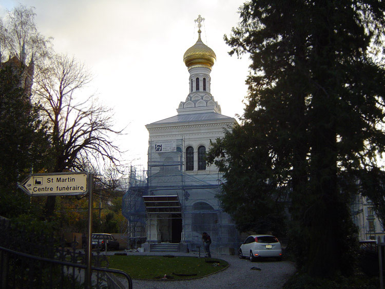 Церковь Варвары великомученицы, Веве (Швейцария, Прочие страны). фасады, Вид с запада