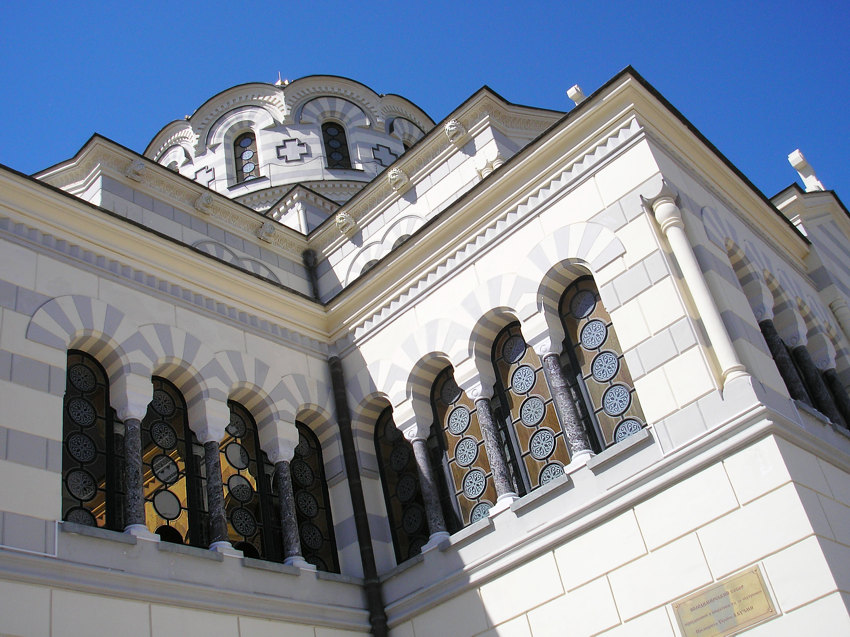 Собор Владимира равноапостольного в Херсонесе, Севастополь (Гагаринский район, г. Севастополь). фасады