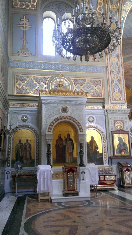 Собор Владимира равноапостольного в Херсонесе, Севастополь (Гагаринский район, г. Севастополь). интерьер и убранство
