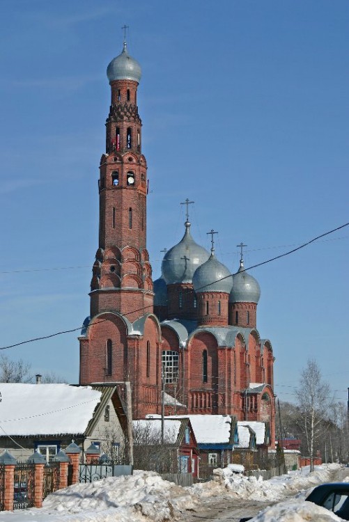Церковь Воскресения Христова в Тезине, Вичуга (Вичугский район, Ивановская область). фасады