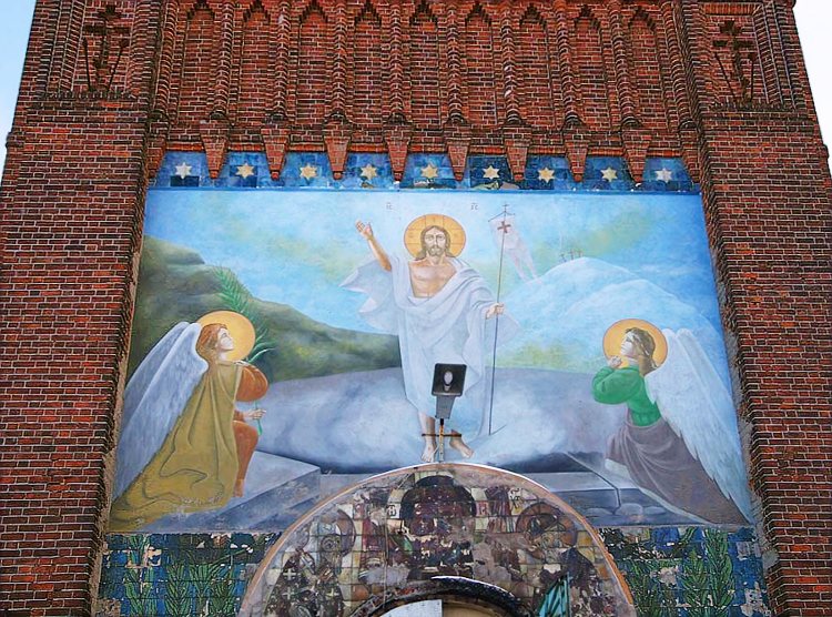 Вичуга. Церковь Воскресения Христова в Тезине. архитектурные детали
