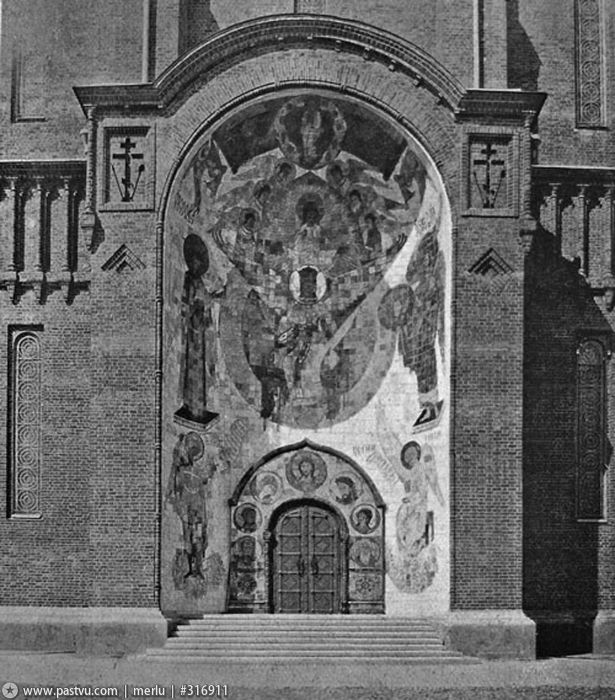 Вичуга. Церковь Воскресения Христова в Тезине. архивная фотография, Фото с сайта pastvu.ru  Фото 1910-1911 гг.