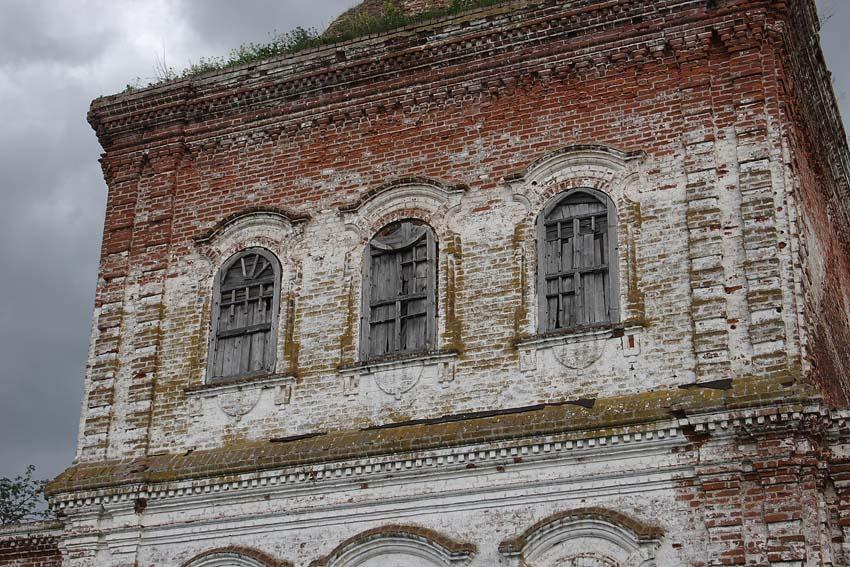 Семёновское-Советское. Церковь Космы и Дамиана. архитектурные детали