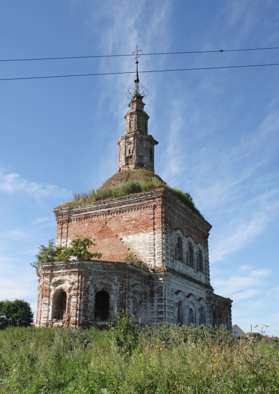Семёновское-Советское. Церковь Космы и Дамиана. фасады, Вид с северо-востока