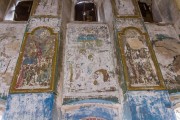 Церковь Космы и Дамиана, Фрески на северной стене<br>, Семёновское-Советское, Суздальский район, Владимирская область