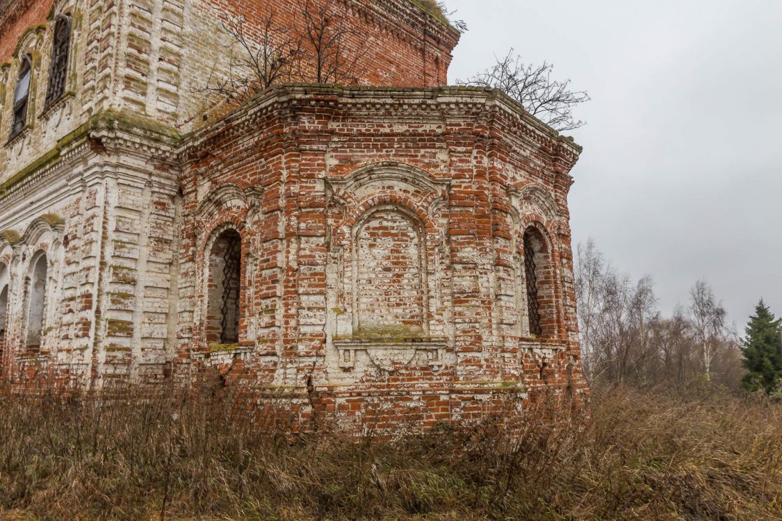 Церковь Космы и Дамиана, Семёновское-Советское (Суздальский район, Владимирская область). архитектурные детали, апсида