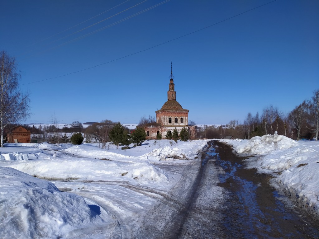 Церковь Космы и Дамиана, Семёновское-Советское (Суздальский район, Владимирская область). фасады
