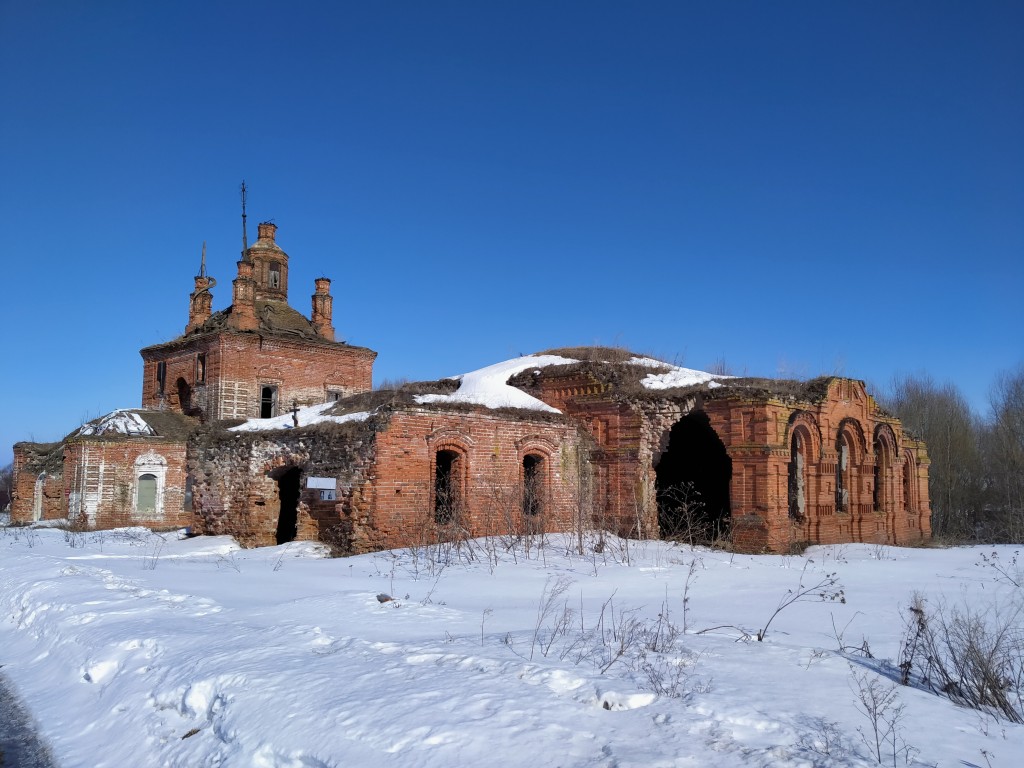 Церковь Николая Чудотворца, Вышеславское (Суздальский район, Владимирская область). фасады
