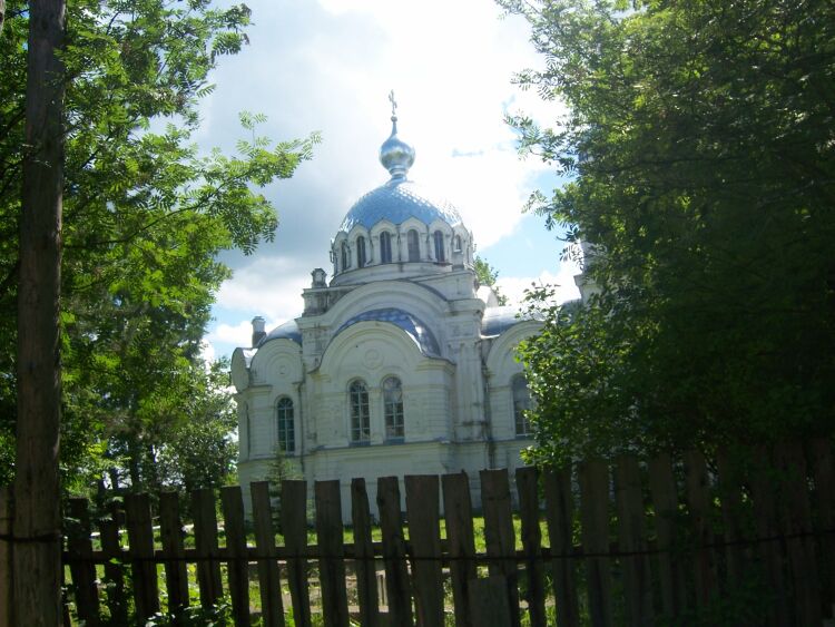 Вичуга. Церковь Воскресения Христова в Бонячках. фасады, 		      