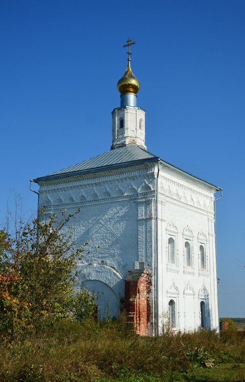 Абакумлево. Церковь Троицы Живоначальной. фасады